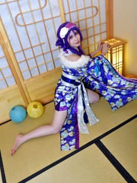 《Love Live！》 希绘里正月和服觉醒 C O S P L A Y_东条希正月觉醒 (1)