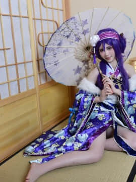 《Love Live！》 希绘里正月和服觉醒 C O S P L A Y_东条希正月觉醒 (6)