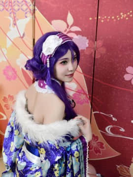 《Love Live！》 希绘里正月和服觉醒 C O S P L A Y_东条希正月觉醒 (7)