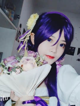 《Love Live！》 希绘里正月和服觉醒 C O S P L A Y_东条希正月和服觉醒 (1)