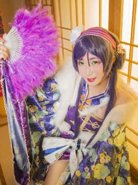 《Love Live！》 希绘里正月和服觉醒 C O S P L A Y_东条希正月和服觉醒 (5)