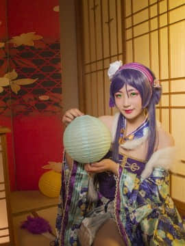 《Love Live！》 希绘里正月和服觉醒 C O S P L A Y_东条希正月和服觉醒 (6)