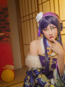 《Love Live！》 希绘里正月和服觉醒 C O S P L A Y_东条希正月和服觉醒 (7)