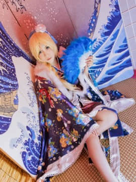 《Love Live！》 希绘里正月和服觉醒 C O S P L A Y_Love Live！和服觉醒 (2)