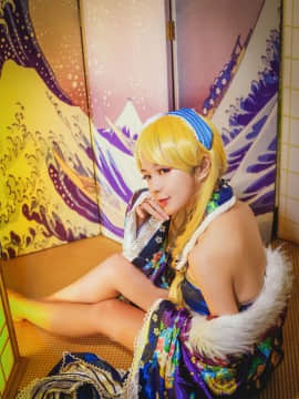 《Love Live！》 希绘里正月和服觉醒 C O S P L A Y_绚濑绘里正月和服cos (2)