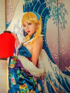 《Love Live！》 希绘里正月和服觉醒 C O S P L A Y_绚濑绘里正月和服cos (3)