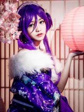 《Love Live！》 希绘里正月和服觉醒 C O S P L A Y_东条希！！！！！ (1)