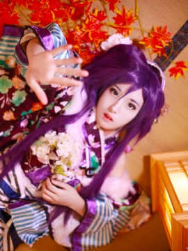 《Love Live！》 希绘里正月和服觉醒 C O S P L A Y_#东条希新年和服觉醒##顺眼劳k# (2)