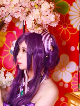 《Love Live！》 希绘里正月和服觉醒 C O S P L A Y_#东条希新年和服觉醒##顺眼劳k# (6)