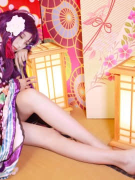 《Love Live！》 希绘里正月和服觉醒 C O S P L A Y_#东条希新年和服觉醒##顺眼劳k# (8)