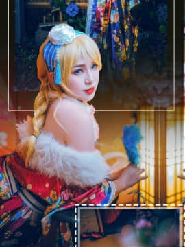 《Love Live！》 希绘里正月和服觉醒 C O S P L A Y_#绚濑绘里# #正月觉醒# (1)