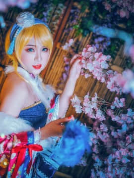 《Love Live！》 希绘里正月和服觉醒 C O S P L A Y_#绚濑绘里# #正月觉醒# (2)