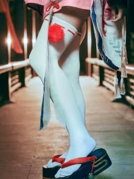 《阴阳师手游》神乐夏日浴衣皮肤 C O S P L A Y_0009