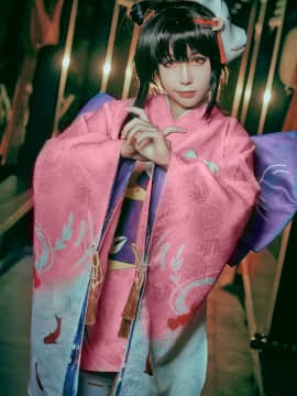 《阴阳师手游》神乐夏日浴衣皮肤 C O S P L A Y_0001