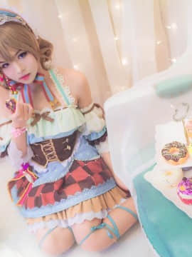 《LoveLive!Sunshine!!》渡边曜甜点女仆觉醒 C O S P L A Y_来和渡边曜一起喝下午茶吗 (5)