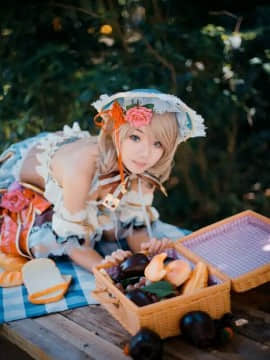 《LoveLive!Sunshine!!》渡边曜甜点女仆觉醒 C O S P L A Y_甜点觉醒渡边曜 cos正片 (9)