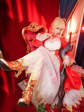 《FateGrand Order》紅saber暴君尼祿参上 C O S P L A Y_0009
