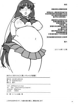 [有沒有h漫畫漢化人員的八卦](C91) [666PROTECT (甚六)] あの人に似たひと[人妻レイちゃんの憂鬱] (美少女戦士セーラームーン)_024