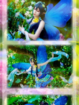 《Lovelive》绘海花妖精觉醒 C O S P L A Y_万物复苏之春.唤醒花间舞动的精灵 (4)