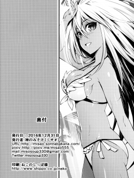 [好野尻個人漢化](C91) [神のみそ汁 (ミサオ)] 褐色の宴 (グランブルーファンタジー)_003