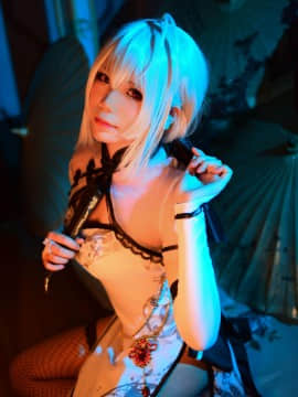 《VOCALOID》弱音ハク金丝雀verC O S P L A Y_0003