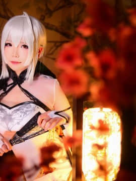 《VOCALOID》弱音ハク金丝雀verC O S P L A Y_0013