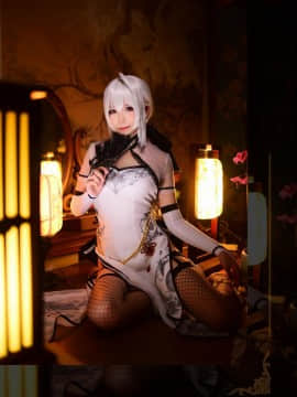 《VOCALOID》弱音ハク金丝雀verC O S P L A Y_0015