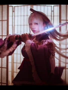 《VOCALOID》弱音ハク金丝雀verC O S P L A Y_0017