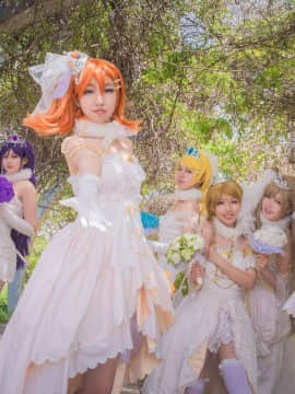 《Love Live!》18人的婚纱觉醒 C O S P L A Y_0002