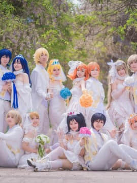 《Love Live!》18人的婚纱觉醒 C O S P L A Y_0005