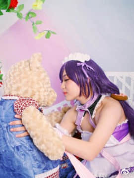 《Lovelive！》绘希情人节女仆 C O S P L A Y_love live！情人节女仆-东条希 (3)