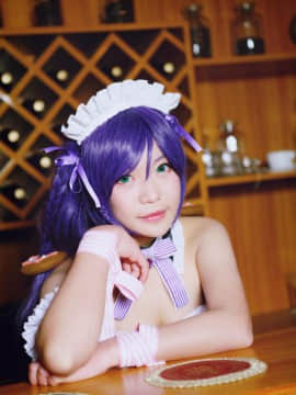 《Lovelive！》绘希情人节女仆 C O S P L A Y_love live！情人节女仆-东条希 (8)