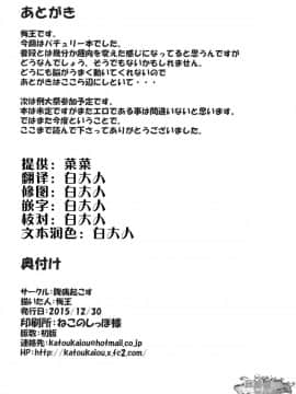 [比斯娘汉化组](C89) [腹痛起こす (悔王)] 巨乳キャラと化したパチュリーのエロ本 (東方Project)_025