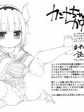 [沒有漢化](COMIC1☆11) [UROBOROS (うたたねひろゆき)] もっと ふともも姫 (小林さんちのメイドラゴン)_004