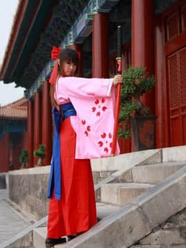 樱花大战真宫寺cos_0016