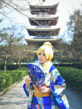 《Lovelive！》绘海正月和服未觉醒 C O S P L A Y_0008