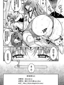 [final個人漢化][鎖キャタピラ (よしろん)] 奴隷騎士 (Queen's Blade)_30f