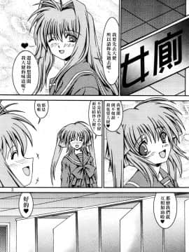 [臭鼬娘漢化組] (C78) [給食泥棒 (叢雲)] For the time being 8_SGTG_057_005