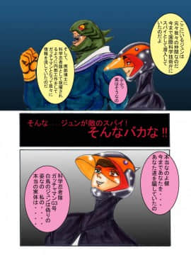 [ライト・レイト・ポート・ピンク] ブラックスワン悪の刻印洗脳 (科学忍者隊ガッチャマン)_44