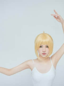 《Fate Stay Night》芭蕾saber C O S P L A Y_0001