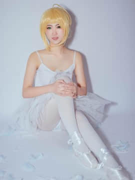 《Fate Stay Night》芭蕾saber C O S P L A Y_0010