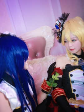 《LoveLive》绘里x海未女仆觉醒版C O S P L A Y_0009