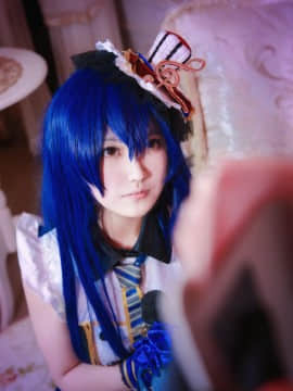 《LoveLive》绘里x海未女仆觉醒版C O S P L A Y_0014