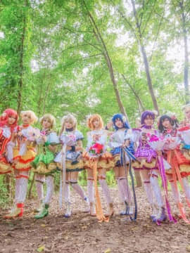 《Lovelive！》谬斯全员花束觉醒 C O S P L A Y_LL花束觉醒全员 (1)