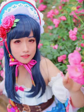 《LoveLive!Sunshine!!》津岛善子甜点女仆觉醒 C O S P L A Y_0005