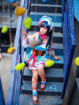《LoveLive!Sunshine!!》津岛善子甜点女仆觉醒 C O S P L A Y_0007