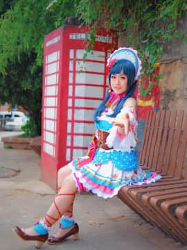 《LoveLive!Sunshine!!》津岛善子甜点女仆觉醒 C O S P L A Y_0009