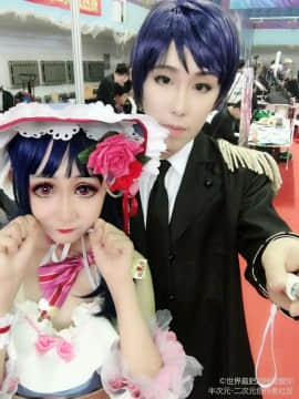 《LoveLive!Sunshine!!》津岛善子甜点女仆觉醒 C O S P L A Y_小夜羽，澤島善子甜点女仆觉醒 (7)