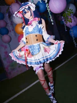 《LoveLive!Sunshine!!》津岛善子甜点女仆觉醒 C O S P L A Y_小夜羽，澤島善子甜点女仆觉醒 (6)