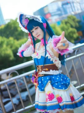 《LoveLive!Sunshine!!》津岛善子甜点女仆觉醒 C O S P L A Y_＃cos场照＃＃津岛善子＃＃lovelivesunshine!＃ (2)